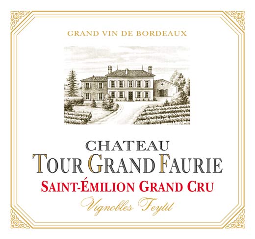 Etiquette Château Tour Grand Faurie - Saint-Émilion grand cru